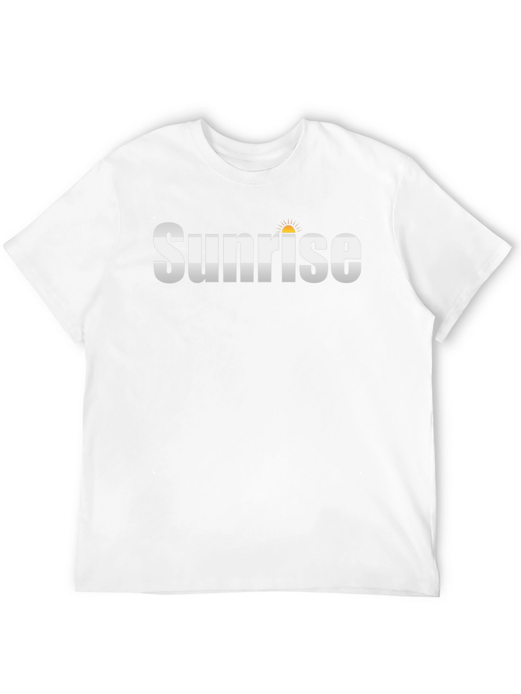Sunrise Graphic Black T-Shirt