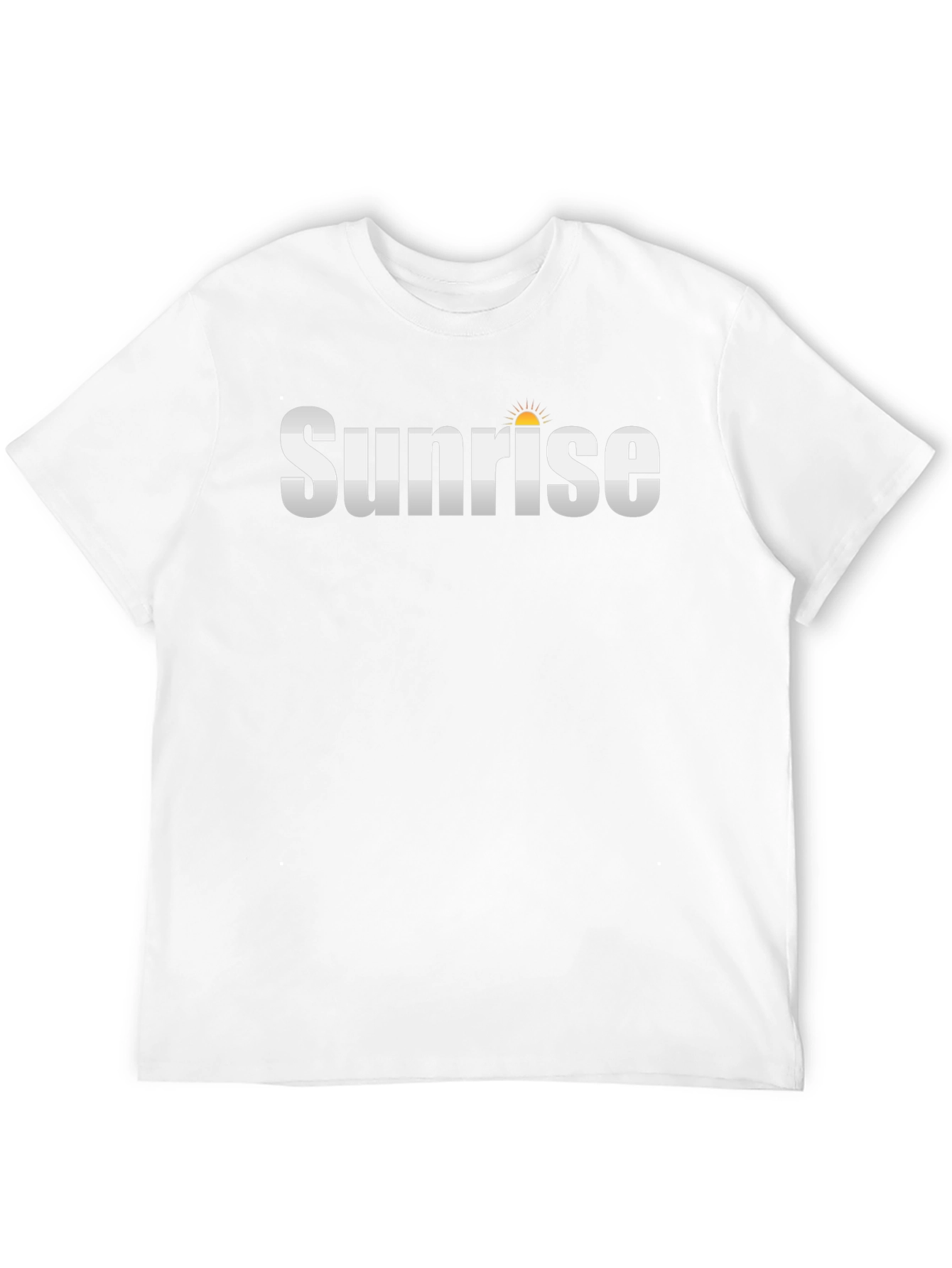 Sunrise Graphic Black T-Shirt