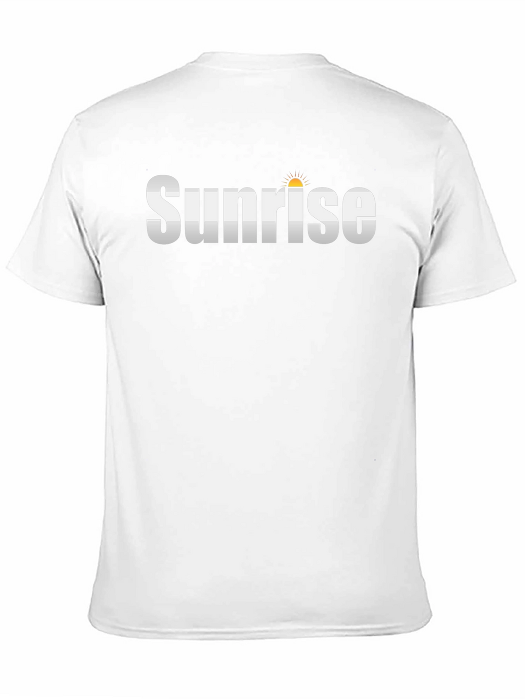 Sunrise Graphic Black T-Shirt