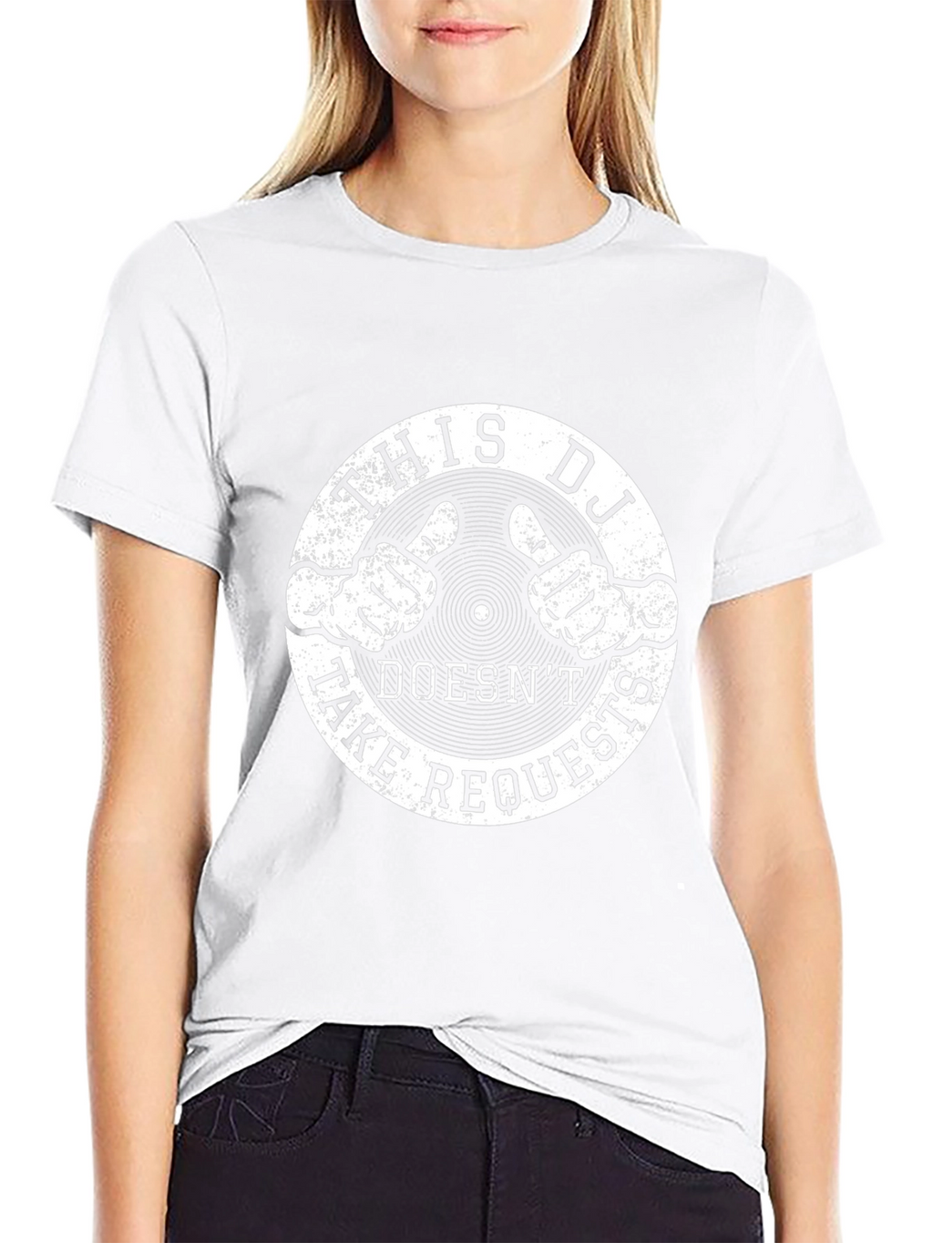 This DJ Doesnt Take Requests - Graphic T-Shirt