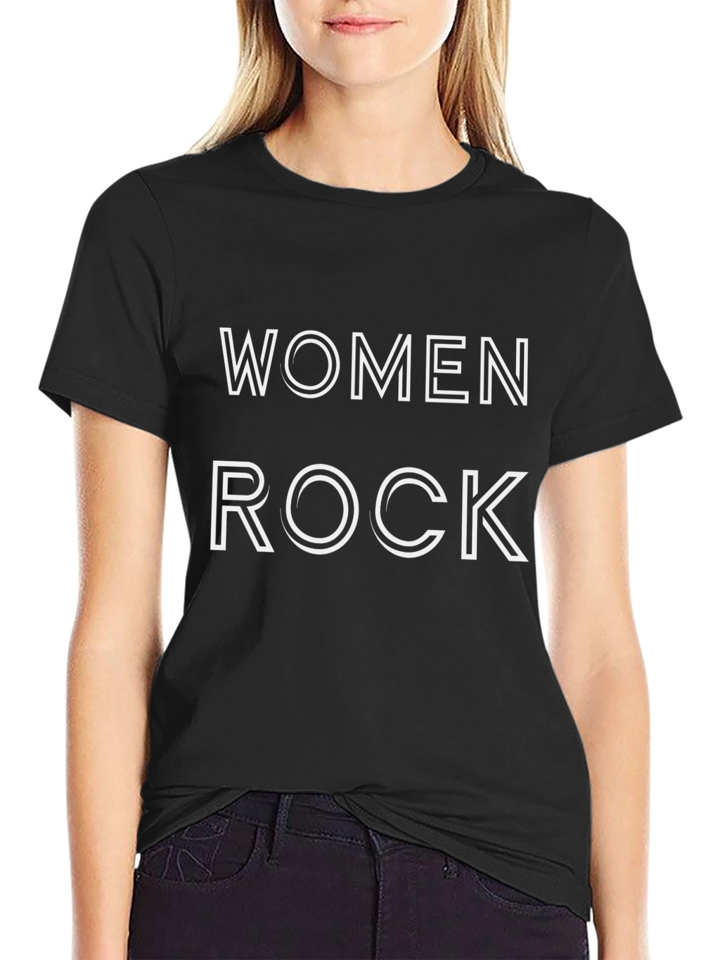 Women Rock T-Shirt - Stylish Empowering Tee