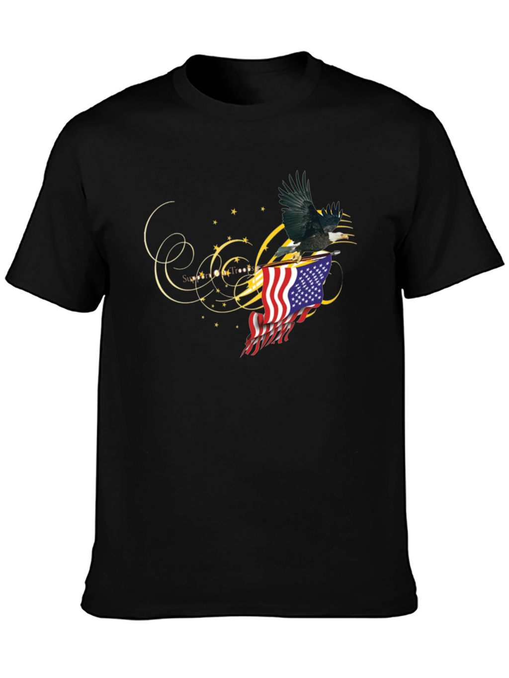 American Eagle Flag Graphic Tee