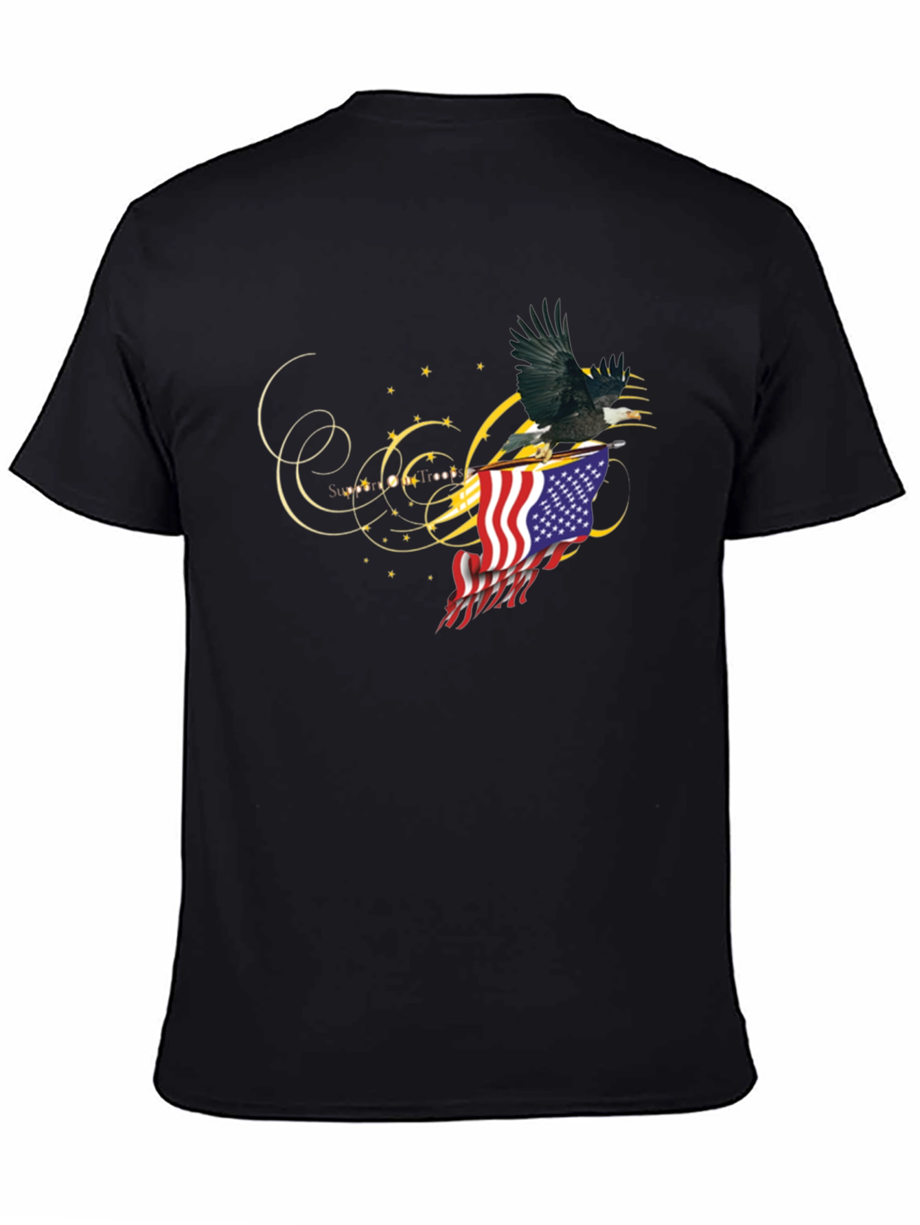 American Eagle Flag Graphic Tee