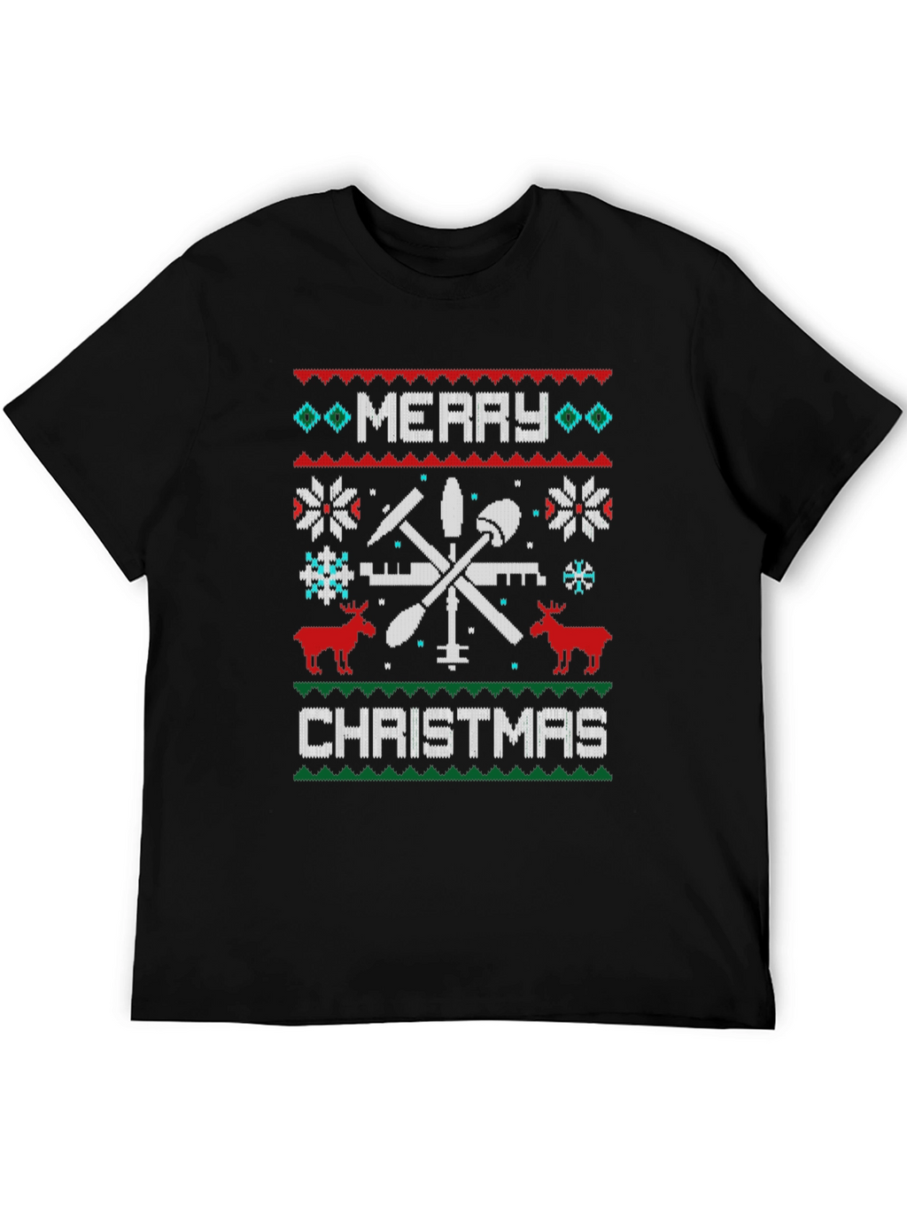 Merry Christmas Tooling Graphic Tee