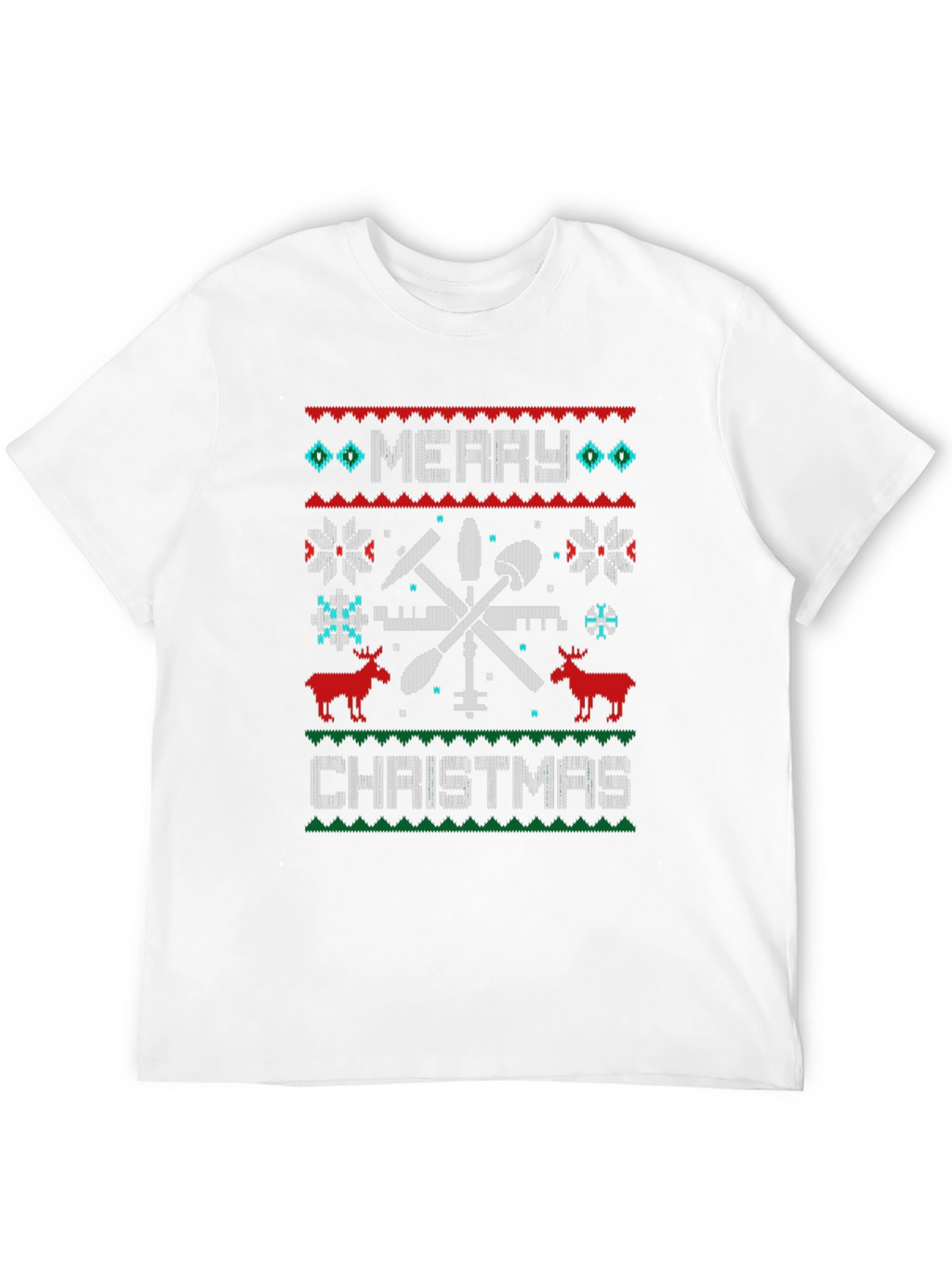 Merry Christmas Tooling Graphic Tee