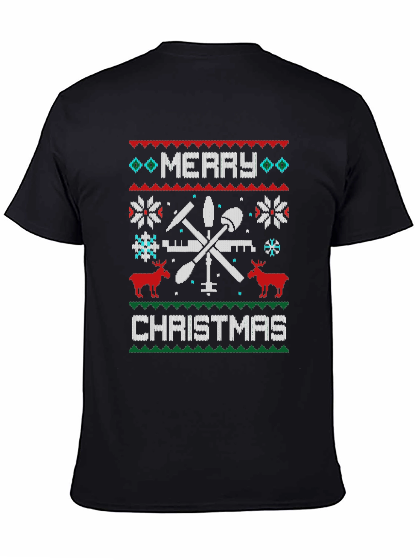 Merry Christmas Tooling Graphic Tee