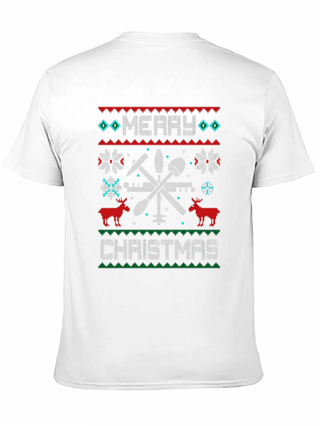Merry Christmas Tooling Graphic Tee