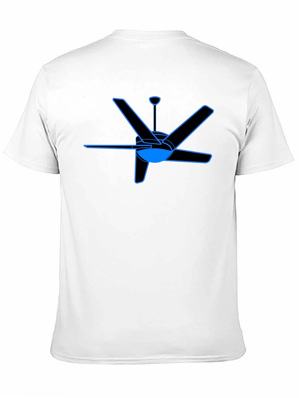 Ceiling Fan Graphic Tee - Stylish Comfort