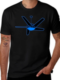Ceiling Fan Graphic Tee - Stylish Comfort