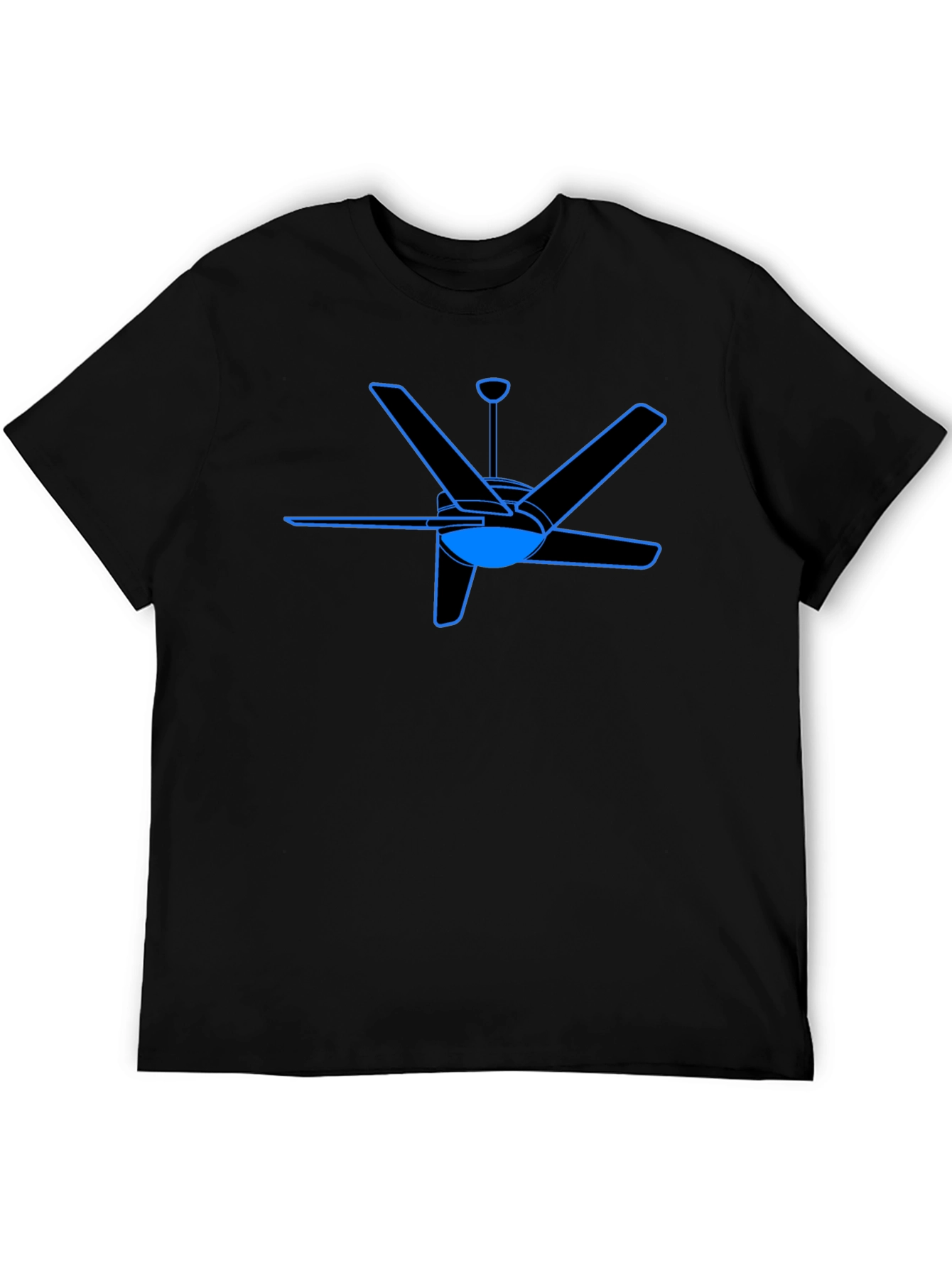 Ceiling Fan Graphic Tee - Stylish Comfort