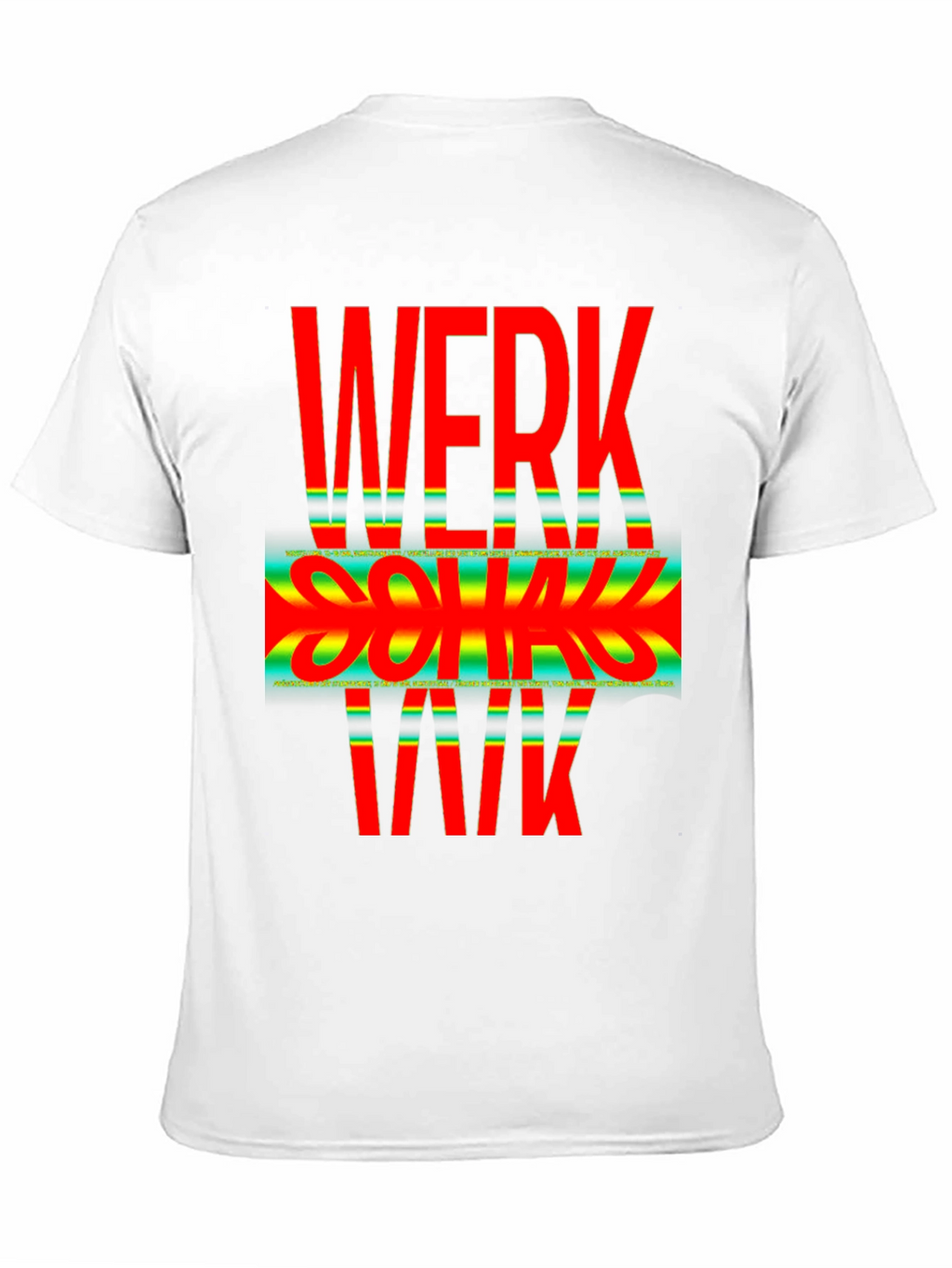 WERK SOUND TANK Graphic Tee - Black