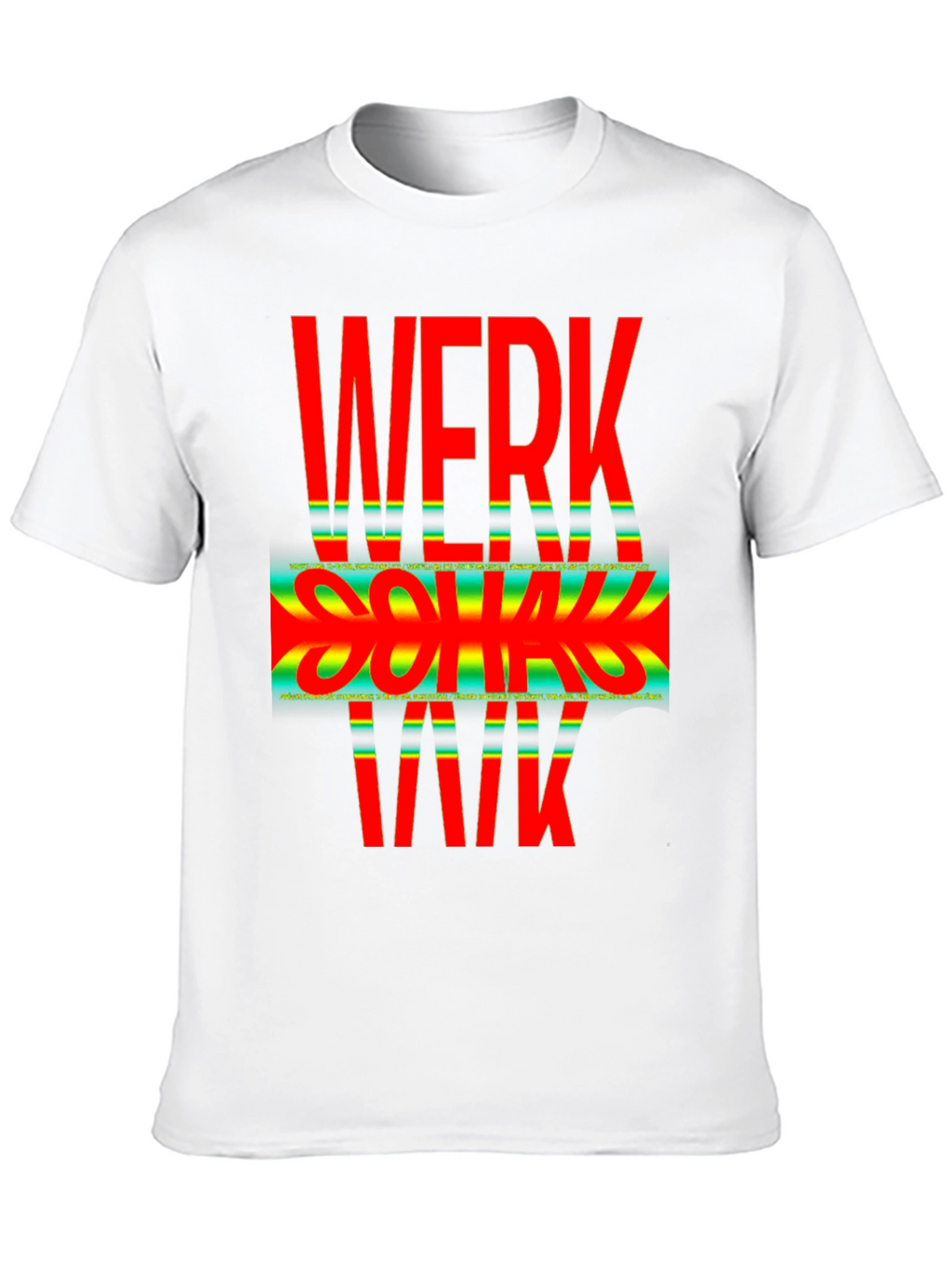 WERK SOUND TANK Graphic Tee - Black