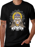 Skull & Eye Graphic Tee - Unique Design