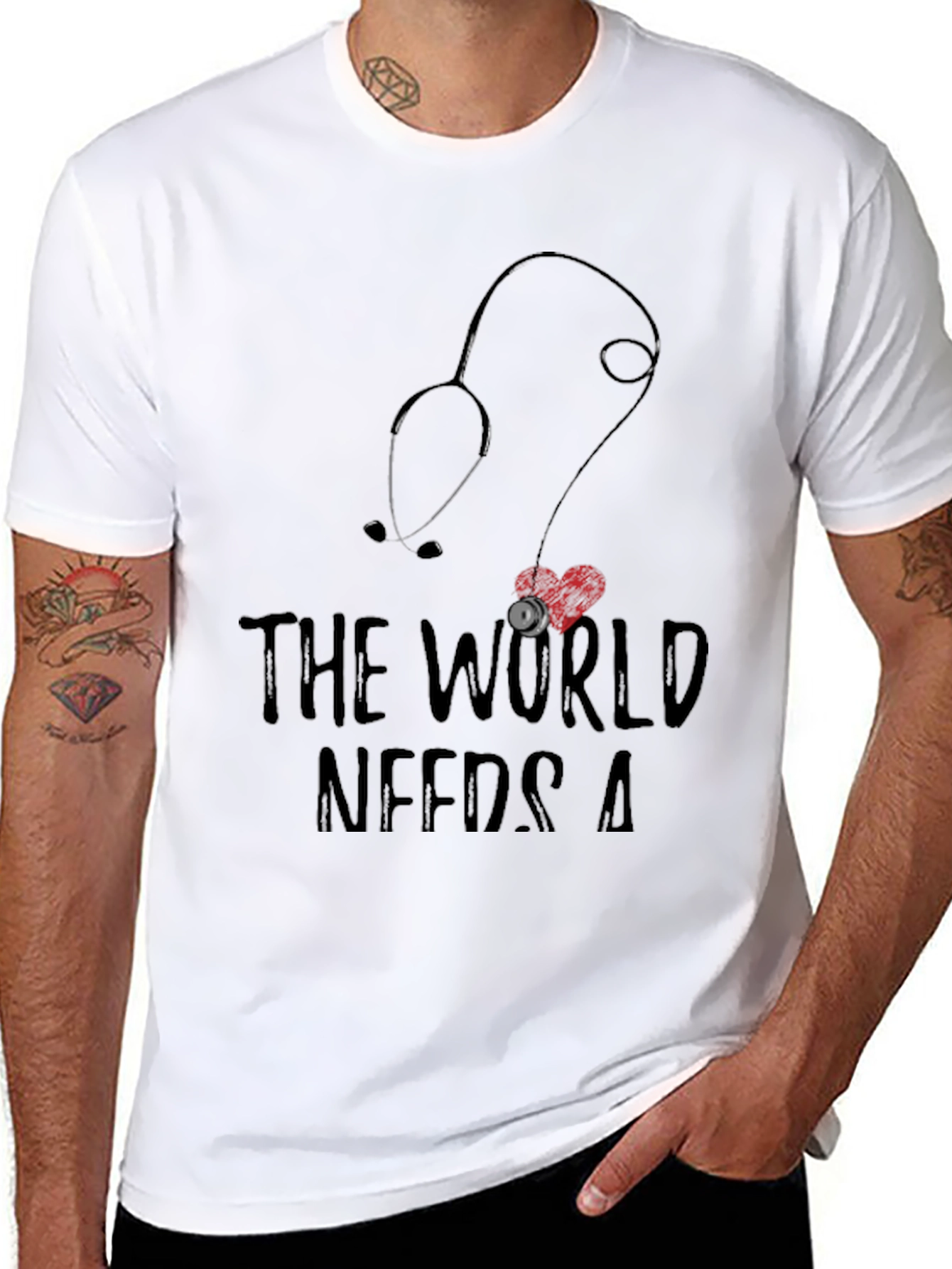 The World Needs A Doctor T-Shirt