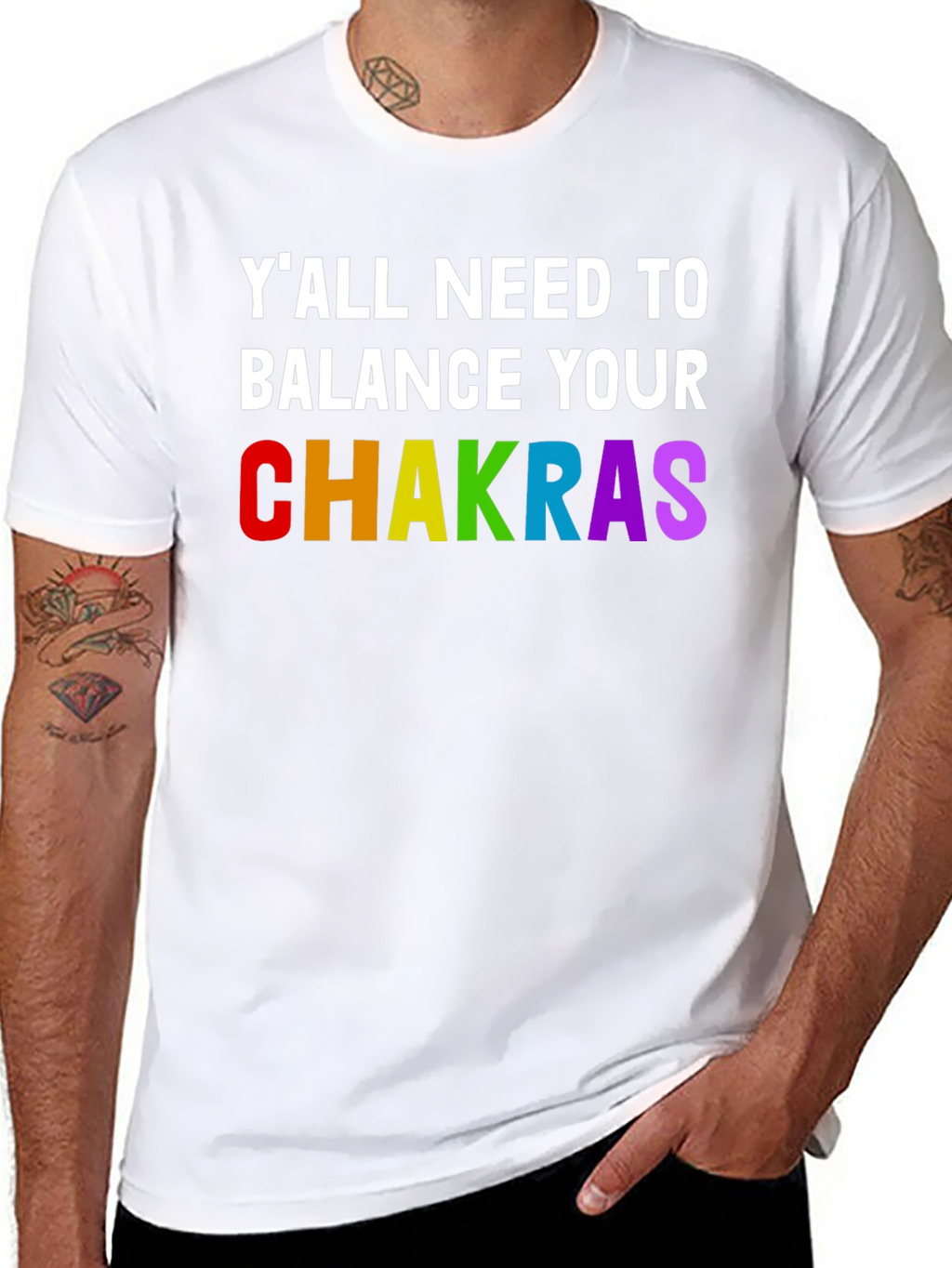 Balance Your Chakras Graphic Tee - Unisex