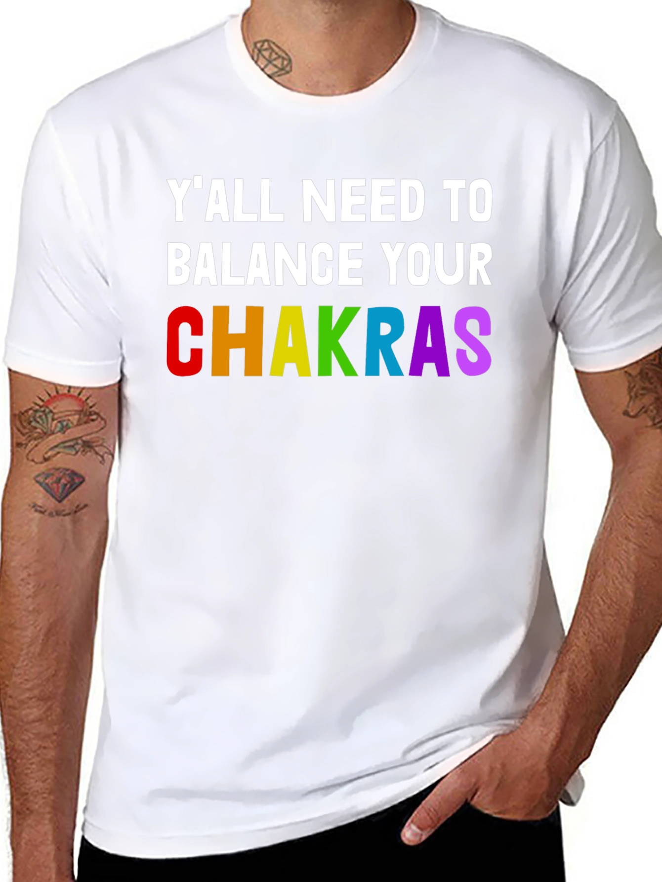 Balance Your Chakras Graphic Tee - Unisex