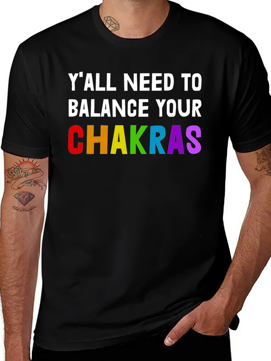 Balance Your Chakras Graphic Tee - Unisex