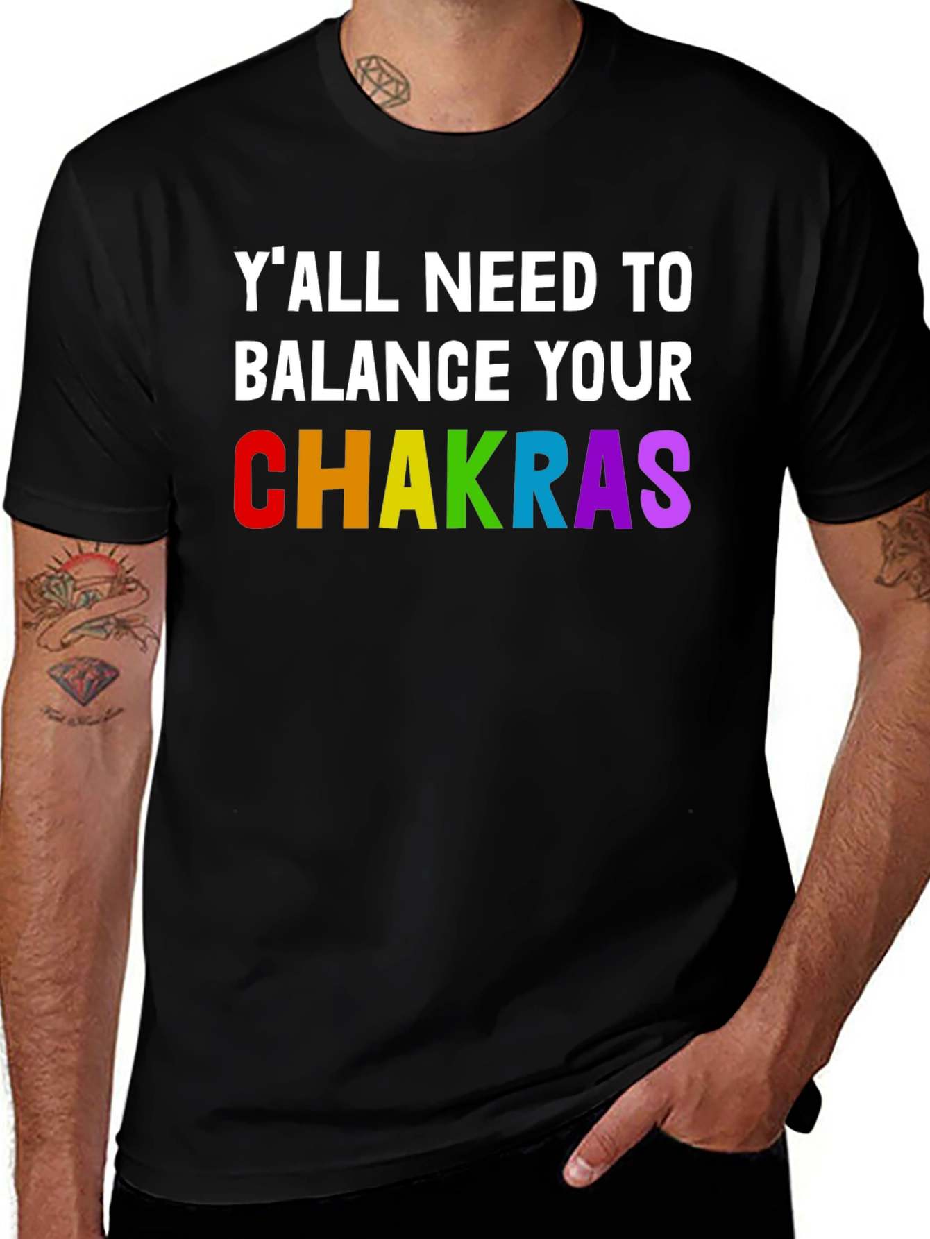 Balance Your Chakras Graphic Tee - Unisex