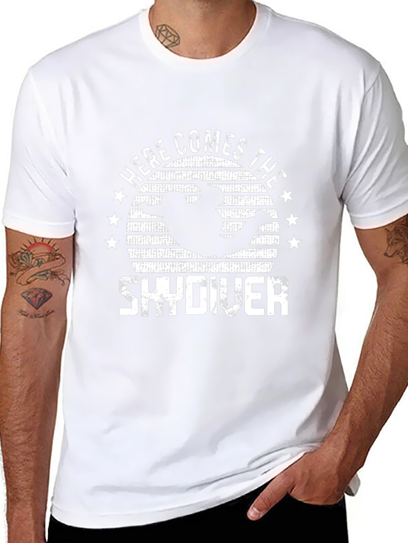 Skydiving T-Shirt - Here Comes the Skydiver