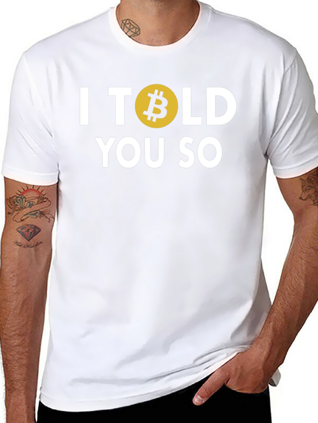 Bitcoin I Told You So T-Shirt