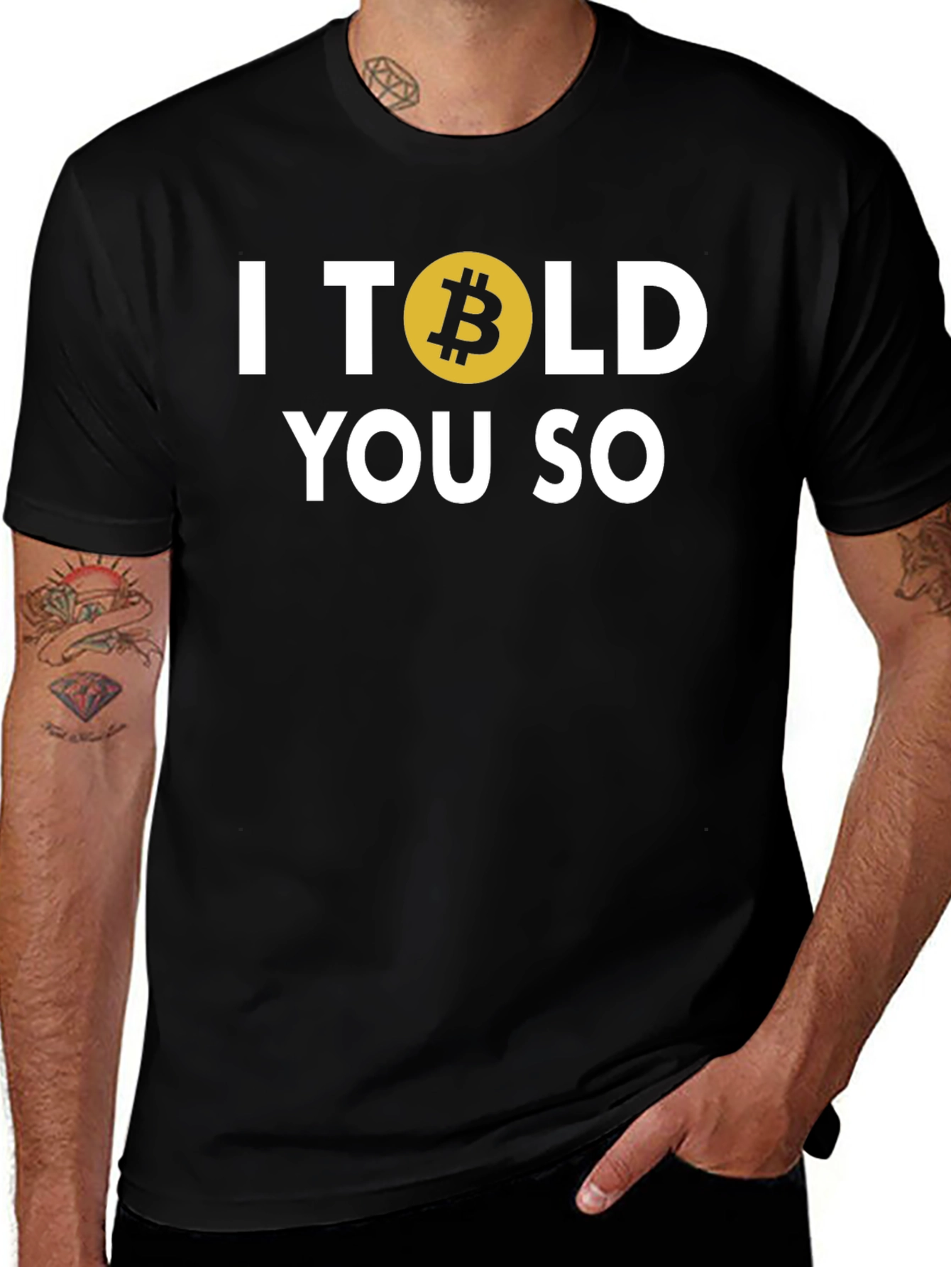 Bitcoin I Told You So T-Shirt