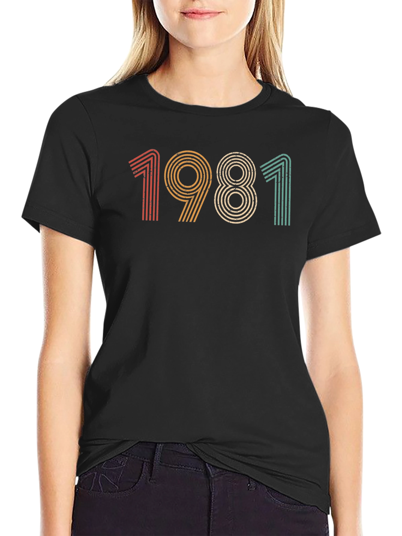 Retro 1981 T-Shirt - Vintage Birthday Gift