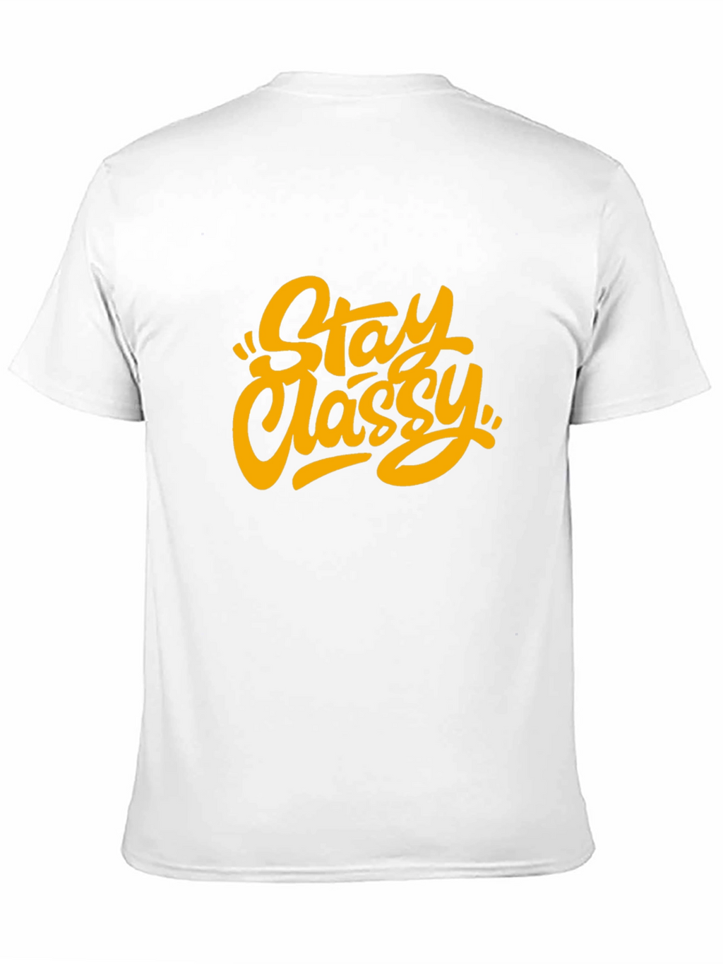 Stay Classy Graphic Tee - Trendy Unisex Black T-Shirt