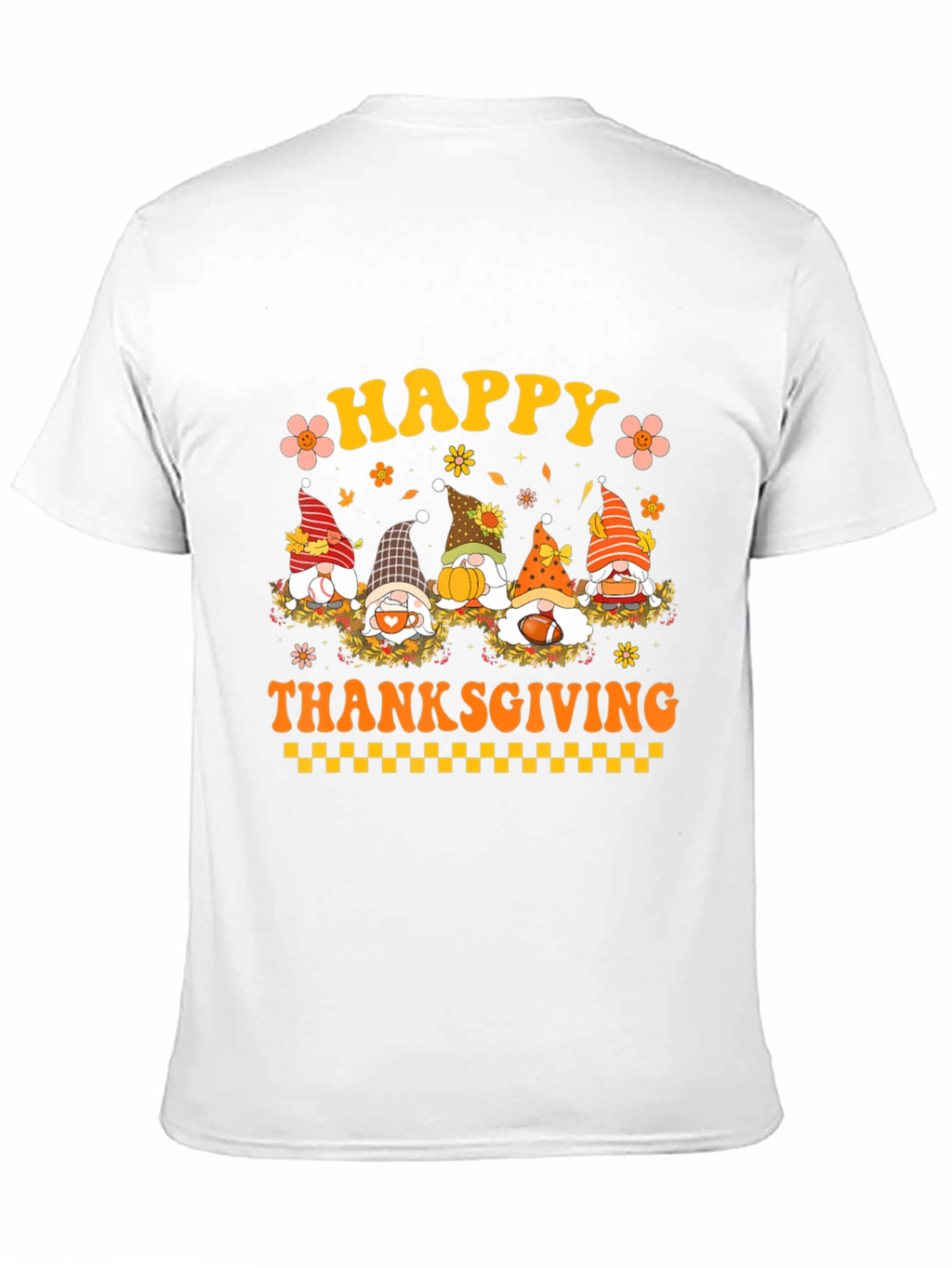 Happy Thanksgiving Gnomes Graphic Tee