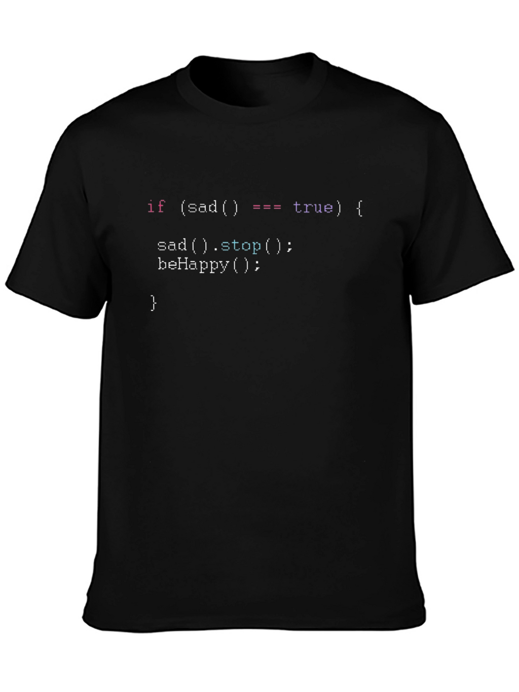 Programmer Humor T-Shirt: Code to Happiness