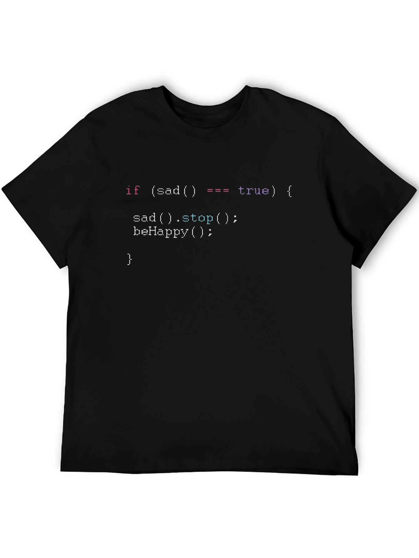 Programmer Humor T-Shirt: Code to Happiness