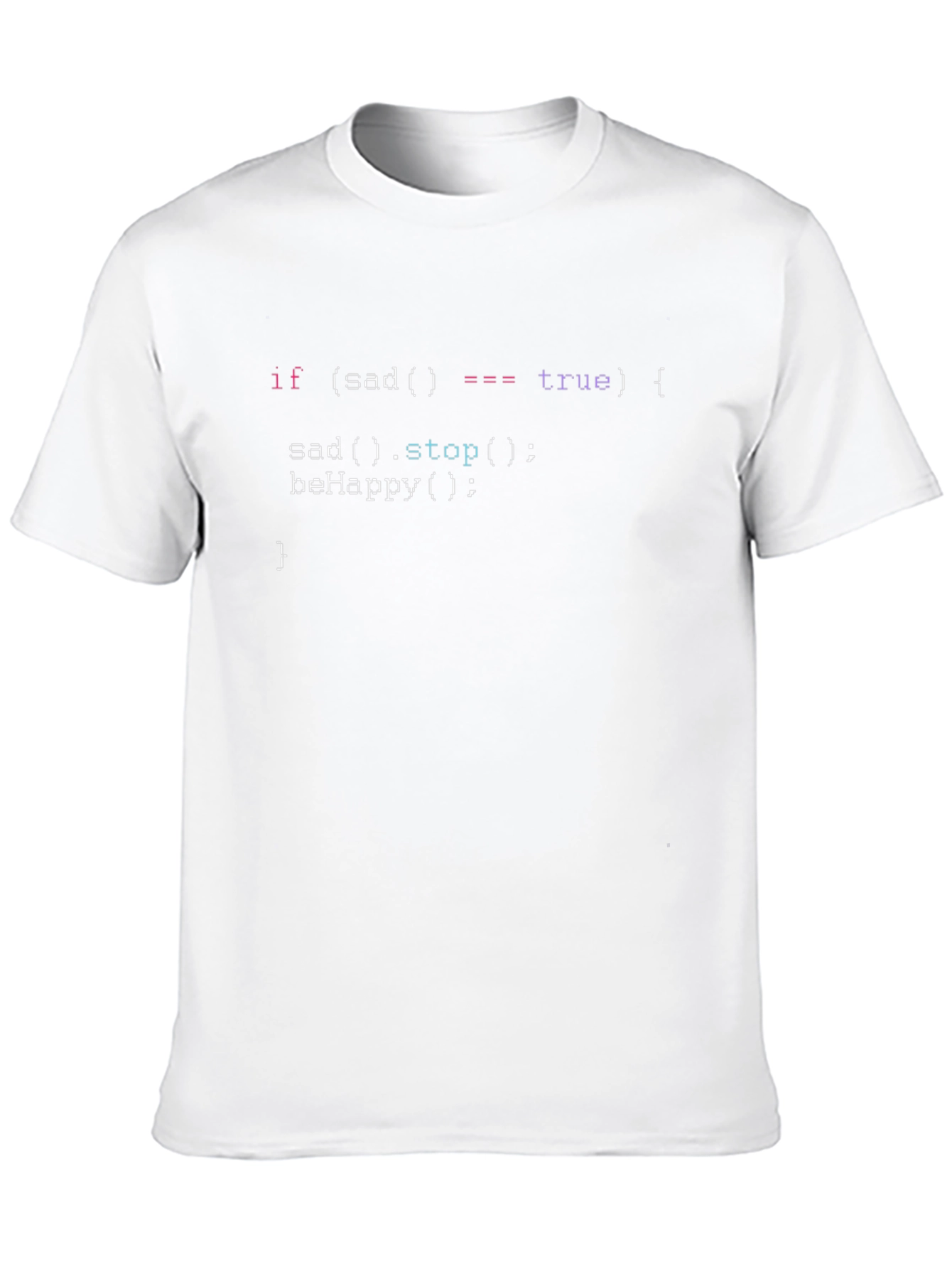 Programmer Humor T-Shirt: Code to Happiness