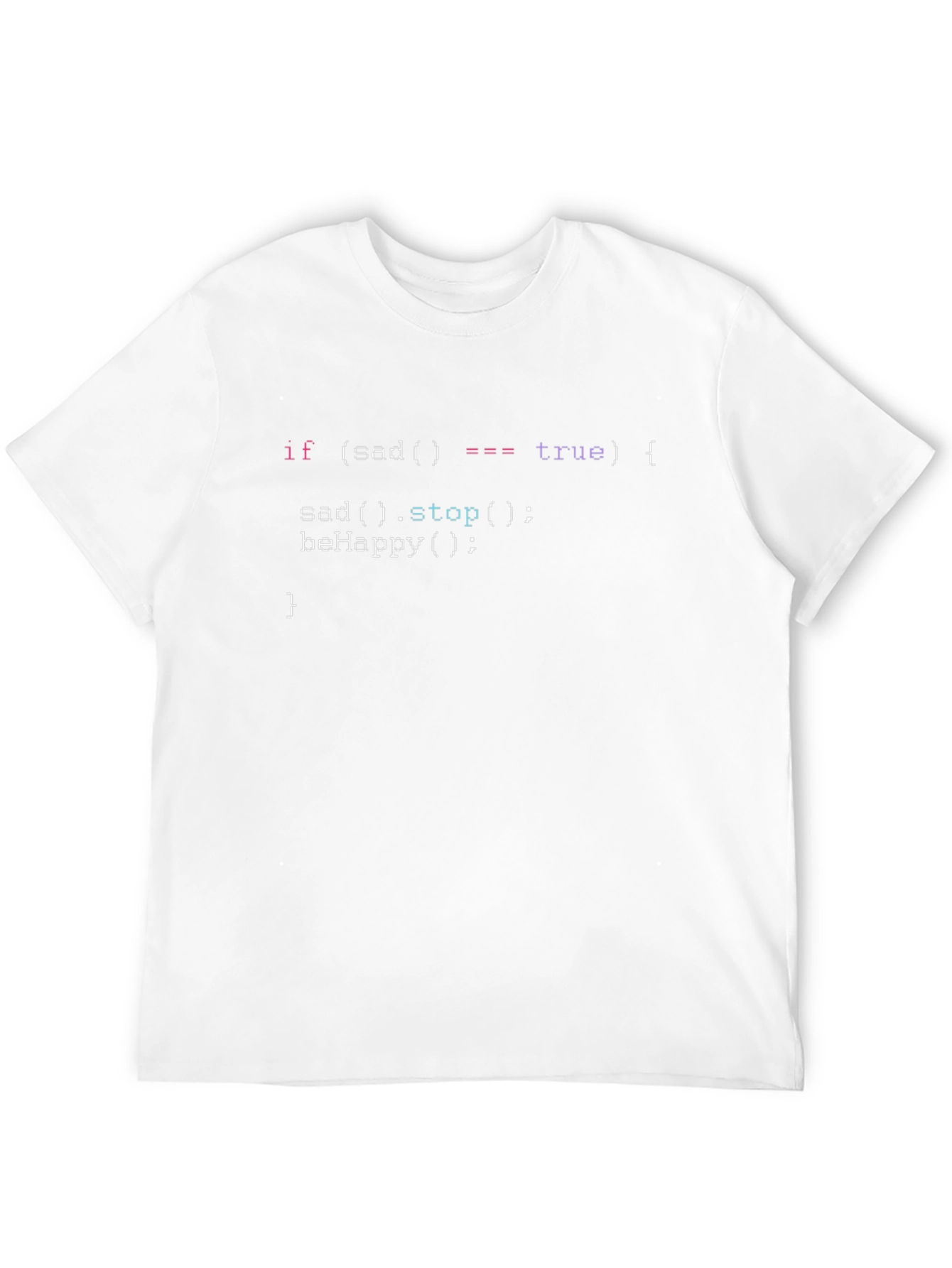 Programmer Humor T-Shirt: Code to Happiness