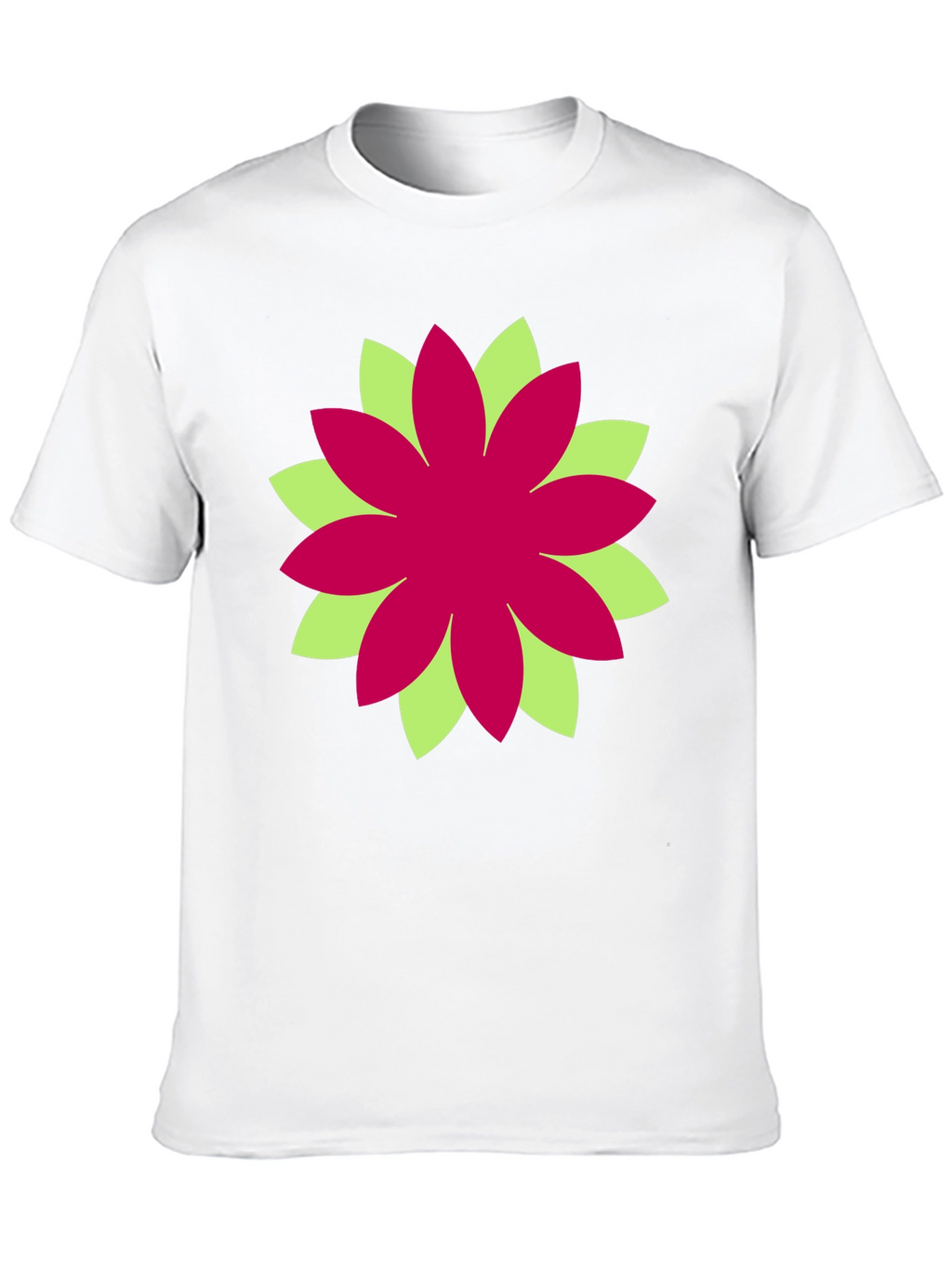 Floral Graphic Black T-Shirt