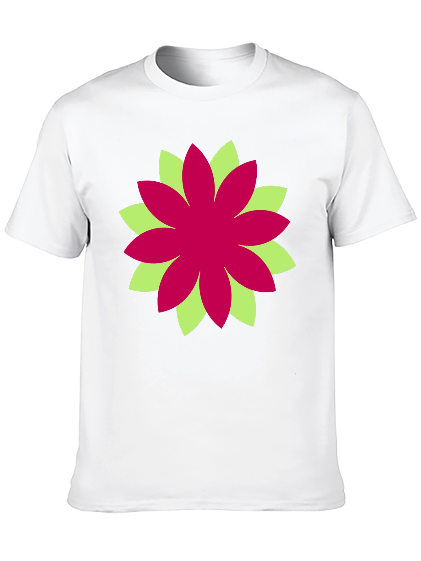 Floral Graphic Black T-Shirt