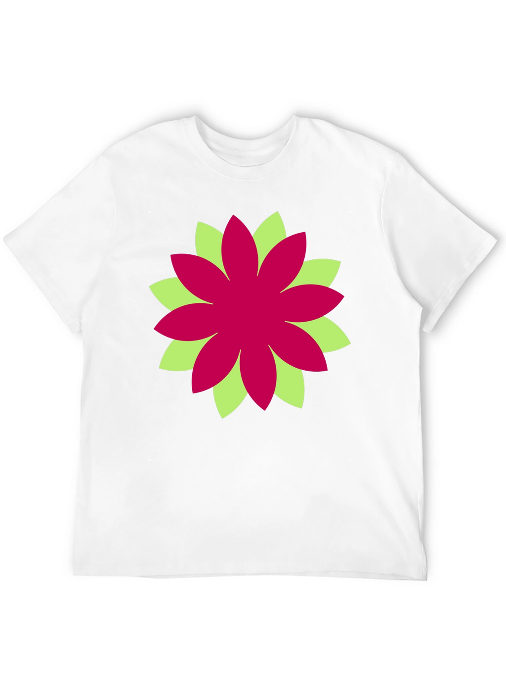 Floral Graphic Black T-Shirt