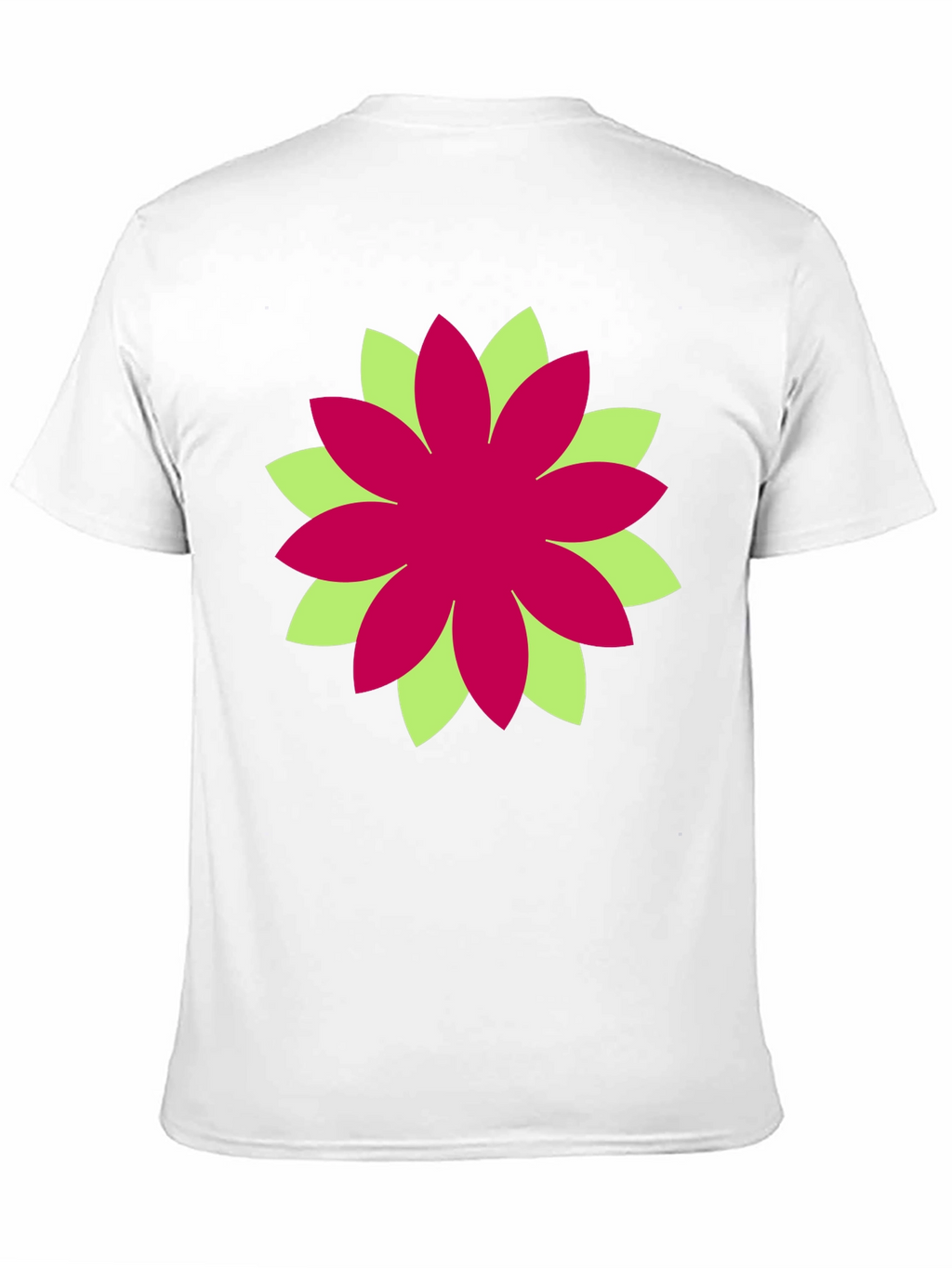 Floral Graphic Black T-Shirt