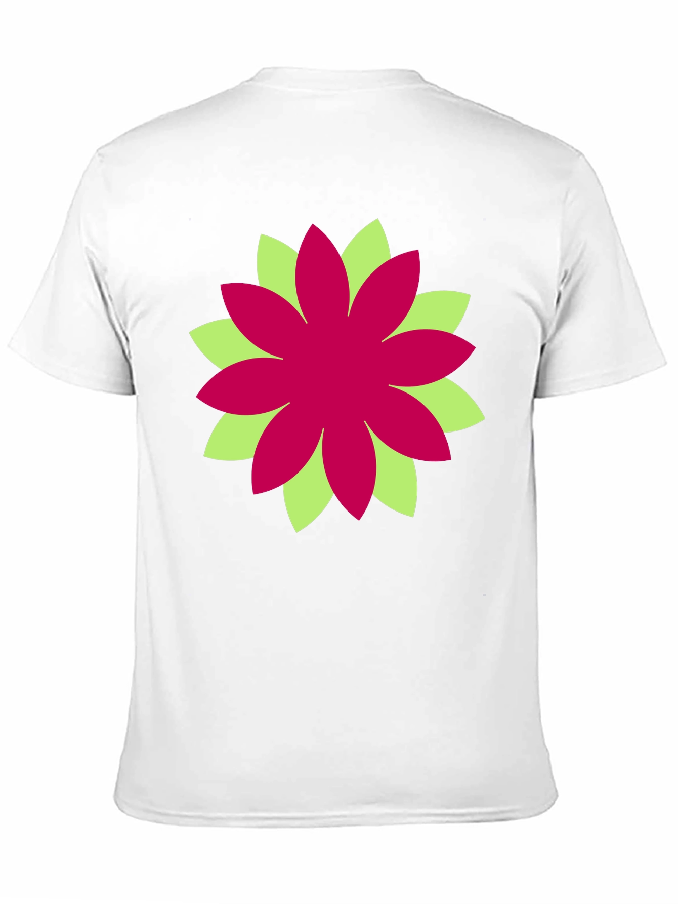 Floral Graphic Black T-Shirt