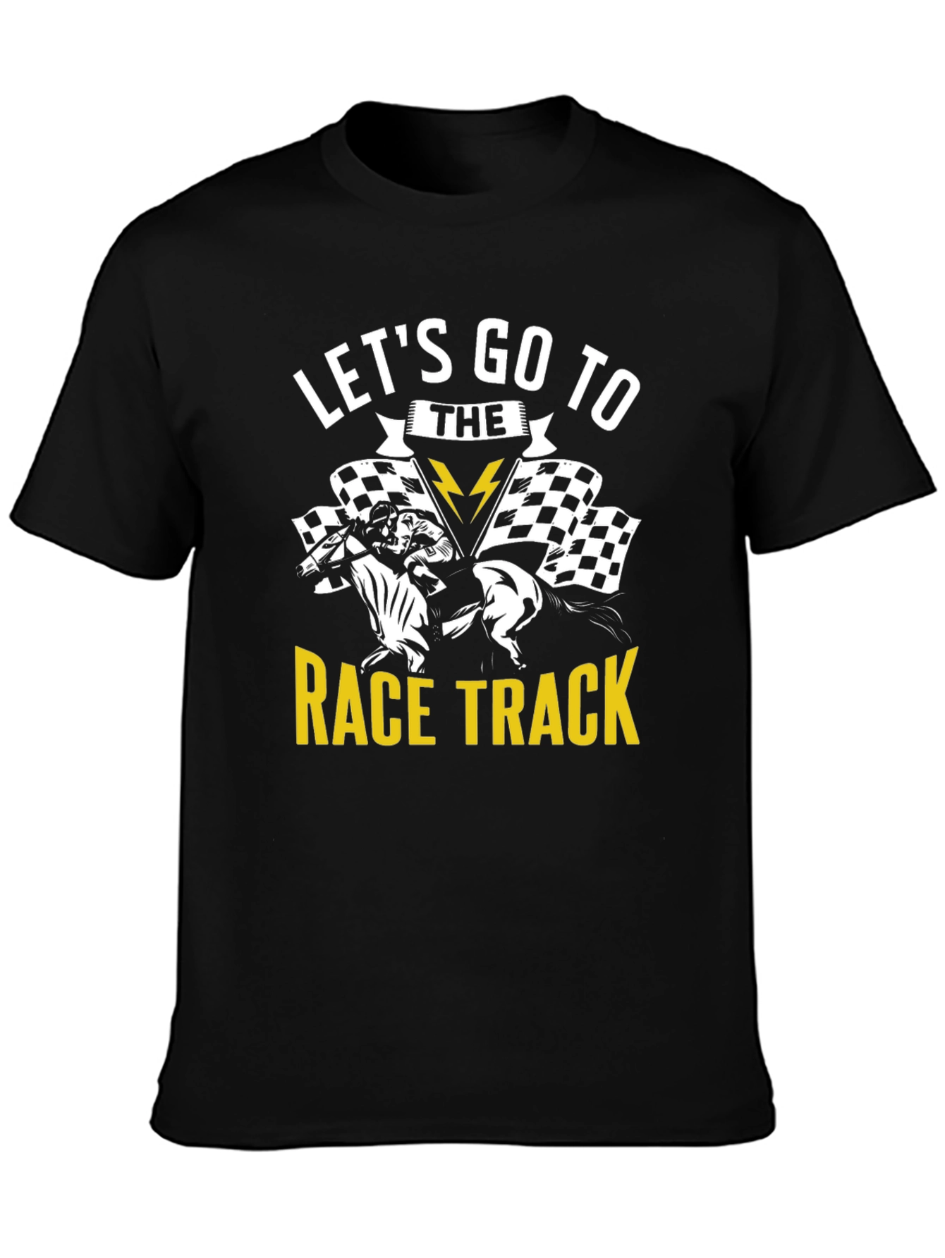 Lets Go to the Race Track T-Shirt