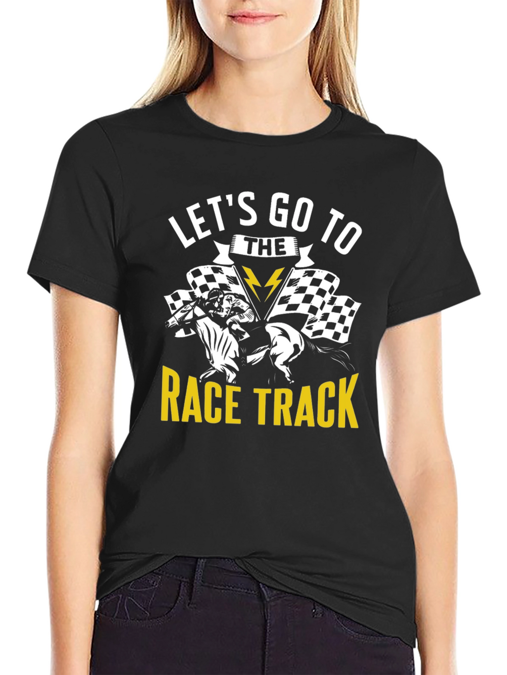 Lets Go to the Race Track T-Shirt
