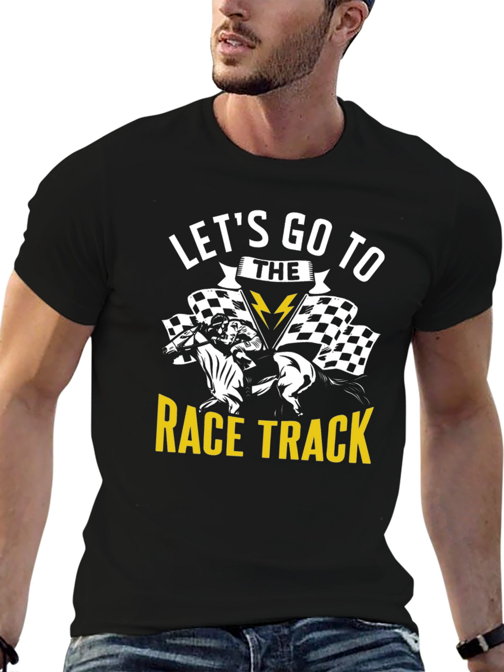 Lets Go to the Race Track T-Shirt