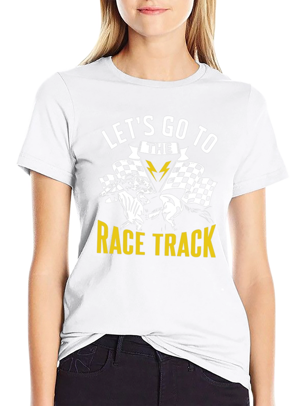 Lets Go to the Race Track T-Shirt