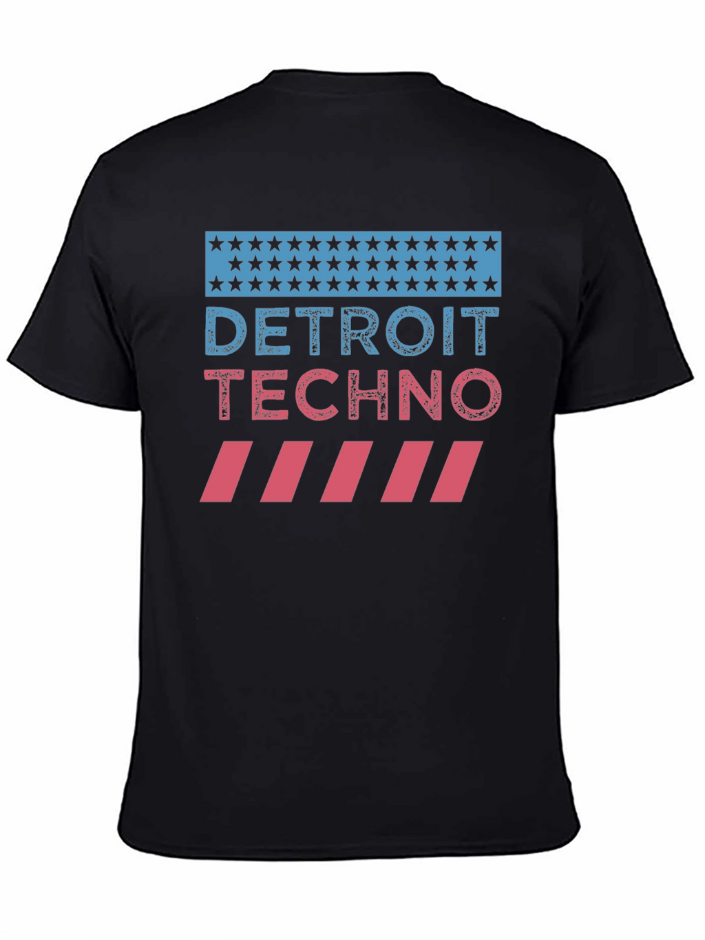 Detroit Techno Graphic T-Shirt - Music Lover Tee