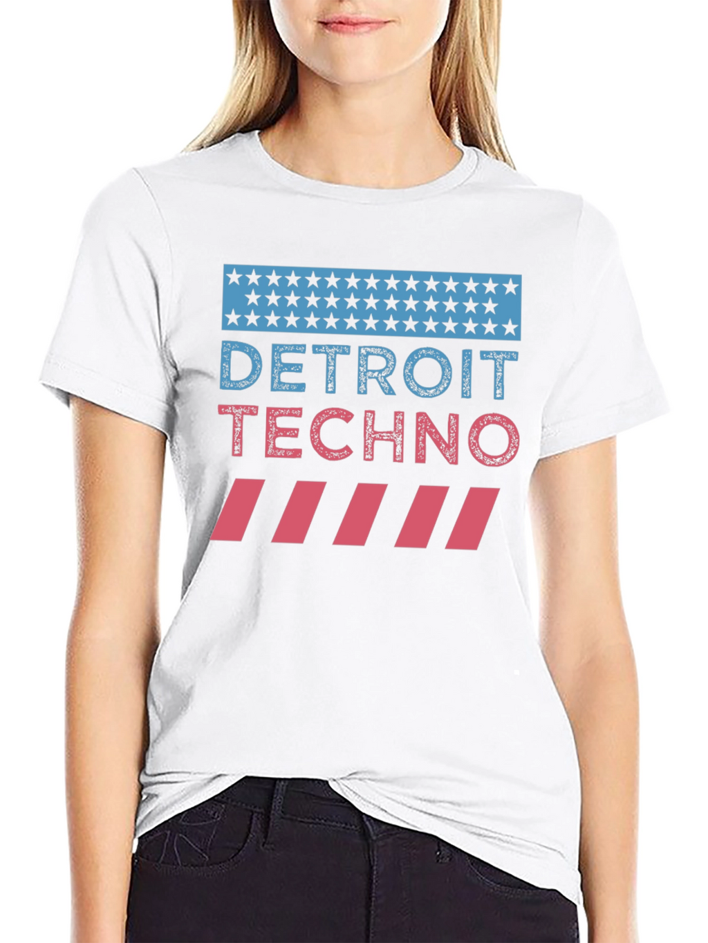 Detroit Techno Graphic T-Shirt - Music Lover Tee