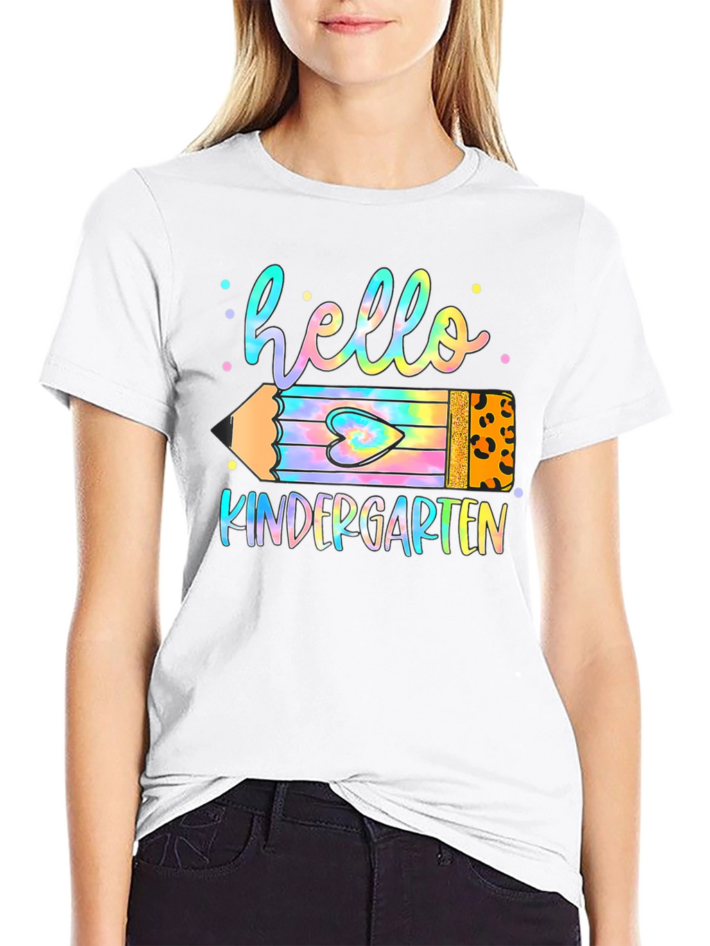 Hello Kindergarten Pencil T-Shirt