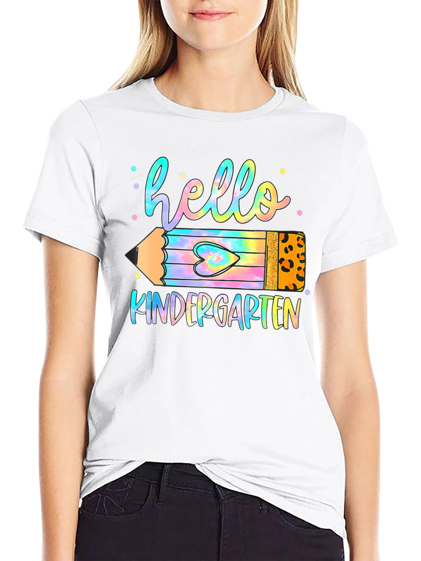 Hello Kindergarten Pencil T-Shirt