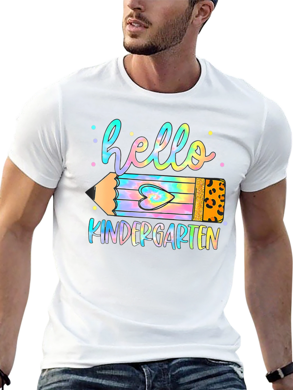 Hello Kindergarten Pencil T-Shirt