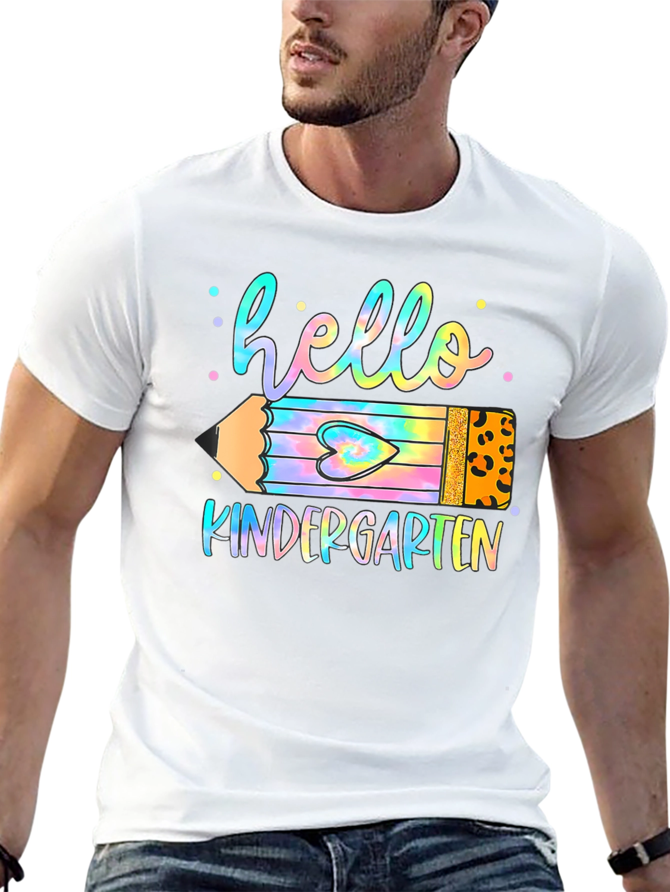 Hello Kindergarten Pencil T-Shirt