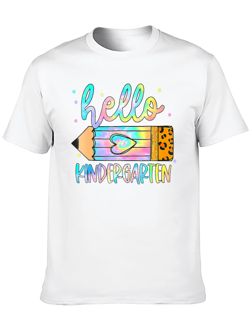Hello Kindergarten Pencil T-Shirt