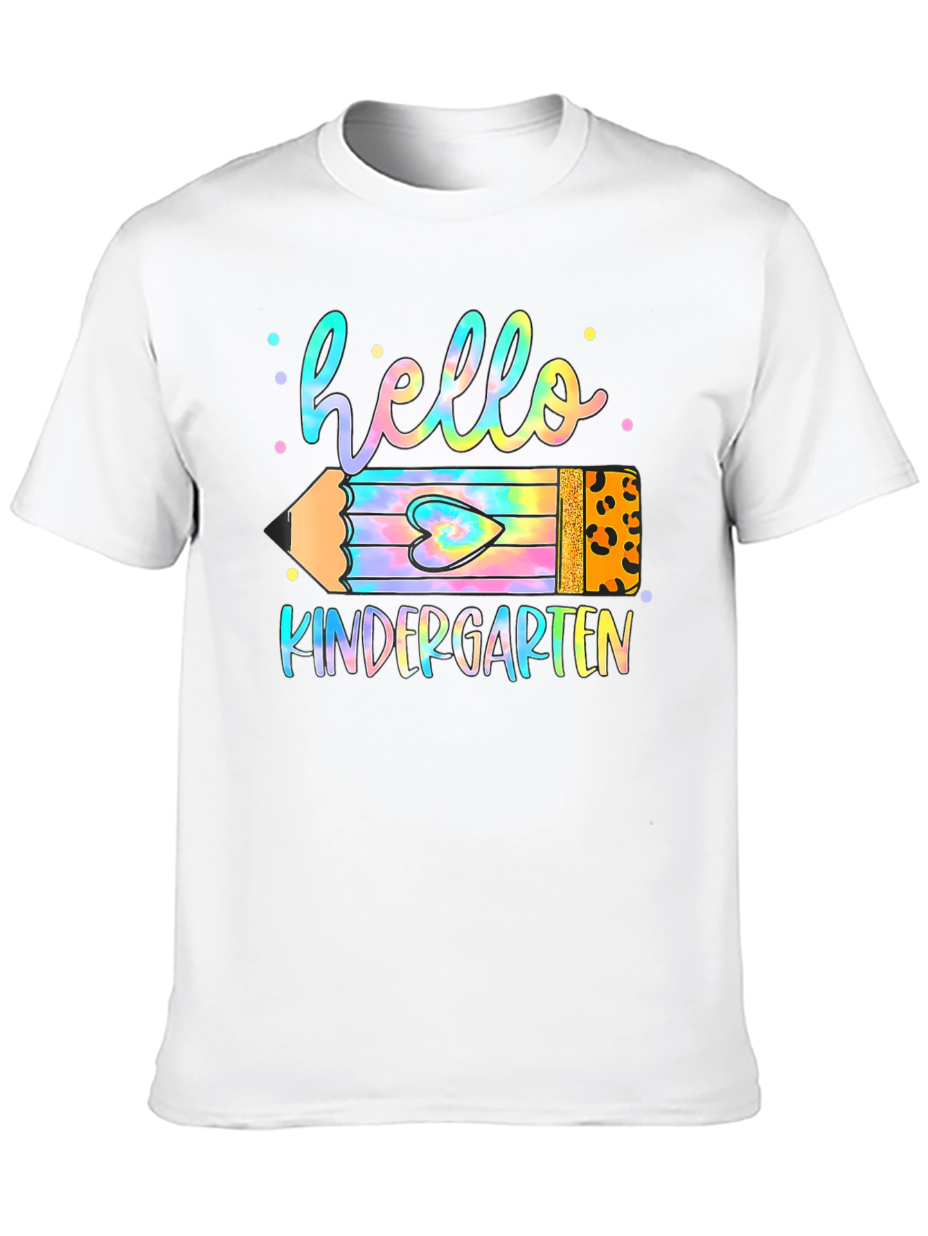 Hello Kindergarten Pencil T-Shirt