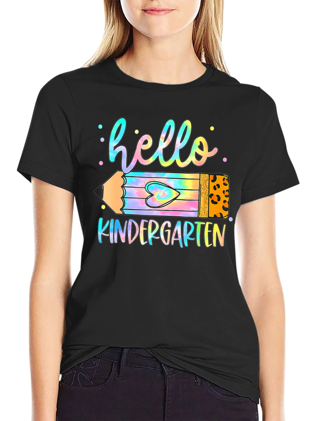 Hello Kindergarten Pencil T-Shirt